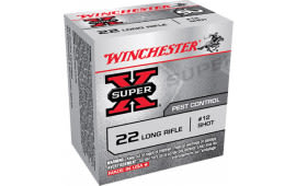 Winchester Ammo X22LRS Super-X 22 Long Rifle 40 GR #12 Shot - 50rd Box