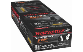 Winchester Ammo S22M2 Supreme 22 WMR 30 GR Jacketed Hollow Point - 50rd Box