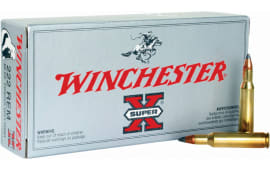 Winchester Ammo X222R Super-X 222 Remington 50 GR Pointed Soft Point - 20rd Box