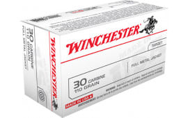 Winchester Ammo Q3132 Winchester Rifle 30 Carbine 110 GR Full Metal Jacket - 50rd Box