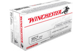 Winchester Ammo Q4204 Best Value 357 Magnum 110 GR Jacketed Hollow Point - 50rd Box