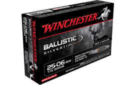Winchester Ammo SBST2506 Supreme 25-06 Remington 115 GR Ballistic Silvertip - 20rd Box