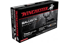 Winchester Ammo SBST7 Supreme 7mm Remington Magnum 150 GR Ballistic Silvertip - 20rd Box