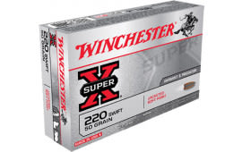 Winchester Ammo X220S Super-X 220 Swift 50 GR Pointed Soft Point - 20rd Box
