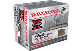 Winchester Ammo X454C3 Super-X 454 Casull 250 GR Jacketed Hollow Point - 20rd Box