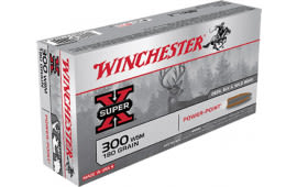 Winchester Ammo X300WSM Super-X 300 Winchester Short Magnum 180 GR Power-Point - 20rd Box