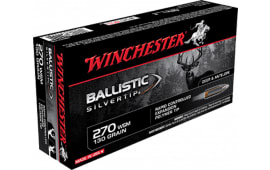 Winchester Ammo SBST2705 Supreme 270 Winchester Short Magnum 130 GR Ballistic Silvertip - 20rd Box