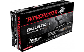 Winchester Ammo SBST7MMS Supreme 7mm Winchester Short Magnum 140 GR Ballistic Silvertip - 20rd Box