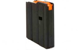 DuraMag 5X23041188CPD SS Replacement Magazine Black with Orange Follower Detachable 5rd 223 Rem, 300 Blackout, 5.56x45mm NATO for AR-15
