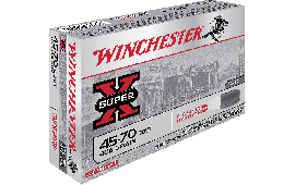 Winchester Ammo X4570CB Super-X 45-70 Government 405 GR Lead Flat Nose - 20rd Box