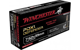 Winchester Ammo S76239PDB Personal Defense Expandable Defender 7.62x39mm 120 GR - 20rd Box