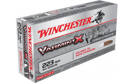 Winchester Ammo X223P1 Super-X .223/5.56 NATO 40 GR Varmint - 20rd Box