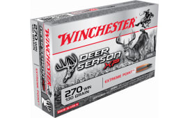 Winchester Ammo X270DS Deer Season XP 270 Winchester 130 GR Extreme Point - 20rd Box