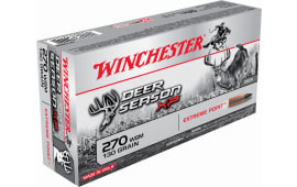 Winchester Ammo X270SDS Deer Season XP 270 Winchester Short Magnum 130 GR Extreme Point - 20rd Box