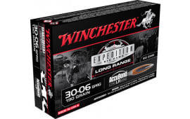 Winchester Ammo S3006LR Expedition Big Game 30-06 Springfield 190 gr AccuBond Long Range - 20rd Box