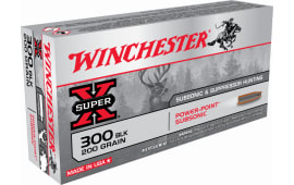 Winchester Ammo X300BLKX Super-X 300 AAC Blackout/Whisper (7.62X35mm) 200 GR Hollow Point SubSonic - 20rd Box