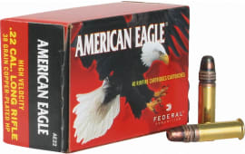 Federal AE22 Standard 22 LR Copper Plated Hollow Point 38 GR - 40rd Box