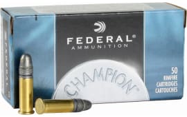 Federal 510 Champion 22 Long Rifle Solid 40 GR - 50rd Box
