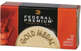 Federal 719 Gold Medal Premium 22 LR Solid 40 GR - 50rd Box