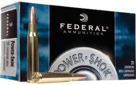 Federal 7WSME Power-Shok 7mm Winchester Short Mag Soft Point 150 GR - 20rd Box