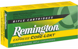 Remington Ammunition R223R1 Standard .223/5.56 NATO 55 GR Pointed Soft Point - 20rd Box