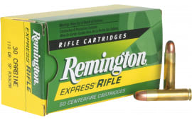 Remington Ammo R30CAR Standard 30 Carbine 110 GR Core-Lokt Soft Point - 50rd Box