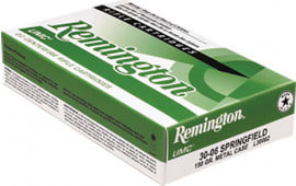 Remington Ammunition 23712 UMC 30 Carbine 110 gr Full Metal Jacket (FMJ) (Value Pack) - 50rd Box