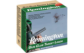 Remington GC208 Gun Club Target Loads 20GA 2.75" 7/8oz #8 Shot - 250sh Case
