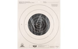 Birchwood Casey 37350 NRA 25 YD. Slow-Fire Pistol Target Bullseye Hanging Paper 25 Per Pack