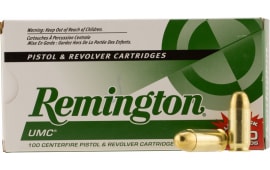 Remington Ammunition 23797 UMC 45 ACP 230 GR Full Metal Jacket (FMJ) (Value Pack) - 100rd Box