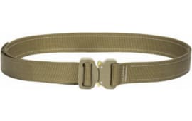 Bigfoot Gun Belts TSDCSQDTCYT Tactical EDC Coyote Tan Nylon Small 29"-32" 1.50" Wide Features Cobra Quick Detach Buckle