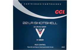 CCI 0039 Low Noise/Training/Specialty 22 Long Rifle #12 Shot 31 GR, 1/15th Ounce  Shotshell - 200 Round Brick