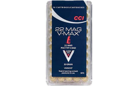 CCI 0073 Varmint 22 WMR 30 GR Poly-Tip V-Max - 50rd Box