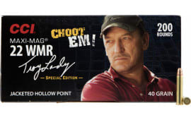 CCI 958 22 Winchester Magnum Maxi-Mag Swamp People Jacketed Hollow Point 40 GR - 200rd Box