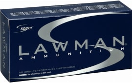 Speer Ammo 53652 Lawman 40 Smith & Wesson 180 GR Total Metal Jacket - 50rd Box