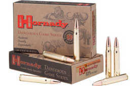 Hornady 8508 Dangerous Game 375 Holland & Holland Magnum 270 GR Spire Point-Recoil Proof - 20rd Box