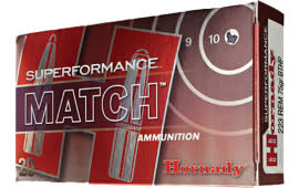 Hornady 82306 Match 338 Lapua Magnum 285 GR Hollow Point Match Boat Tail - 20rd Box