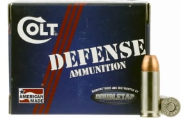 Colt Ammo 38SU124CT Defense 38 Super 124 GR Jacketed Hollow Point - 20rd Box