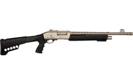 ATI ATIGDF12MP SGP DF12 Pump Shotgun 18.5" 3" Pistol Grip S.NICKEL Shotgun