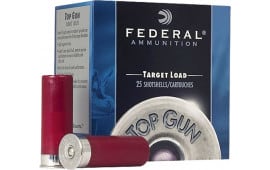 Federal TG128 Top Gun Target 12GA 2.75" 1-1/8oz #8 Shot - 250 Round Case