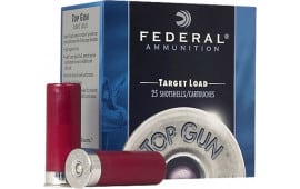 Federal TGL128 Top Gun Target 12GA 2.75" 1-1/8oz #8 Shot - 250 Shell Case