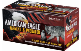 Federal AE22350VP American Eagle 223 Remington 50 GR Jacketed Hollow Point - 50rd Box