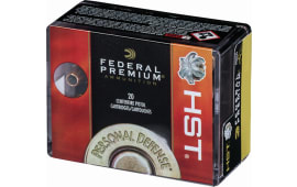 Federal P9HST2S Personal Defense 9mm Luger 147 GR Jacketed Hollow Point - 20rd Box