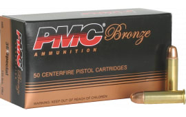 PMC 38G Bronze 38 Special Target 132 GR Full Metal Jacket - Brass, Boxer, Re-loadable - 50rd Box