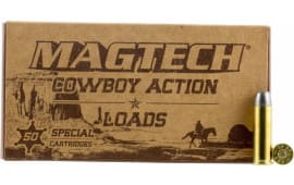 MagTech 357L Cowboy Action 357 Magnum 158 GR Lead Flat Nose - 50rd Box