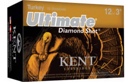 Kent Cartridge C123TK504 Ultimate Turkey Diamond Shot 12 Gauge 3" 1 3/4 oz 4 Shot - 10sh Box