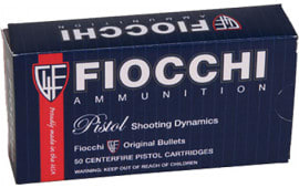 Fiocchi 9APBHP Pistol Shooting Dynamics 9mm 124 GR Jacketed Hollow Point - 50rd Box