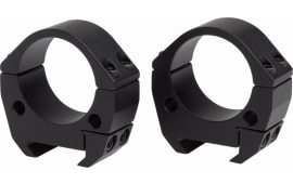 Browning 12567 Precision Scope Ring Set Browning X-Bolt Picatinny Rail Low 30mm Tube Matte Black Oxide Aluminum