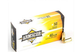 Armscor FAC402N 40 Smith & Wesson (S&W) 180 GR Full Metal Jacket - 50rd Box