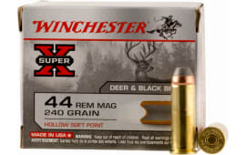 Winchester Ammo X44MHSP2 Super-X 44 Remington Magnum 240 GR Hollow Soft Point - 20rd Box